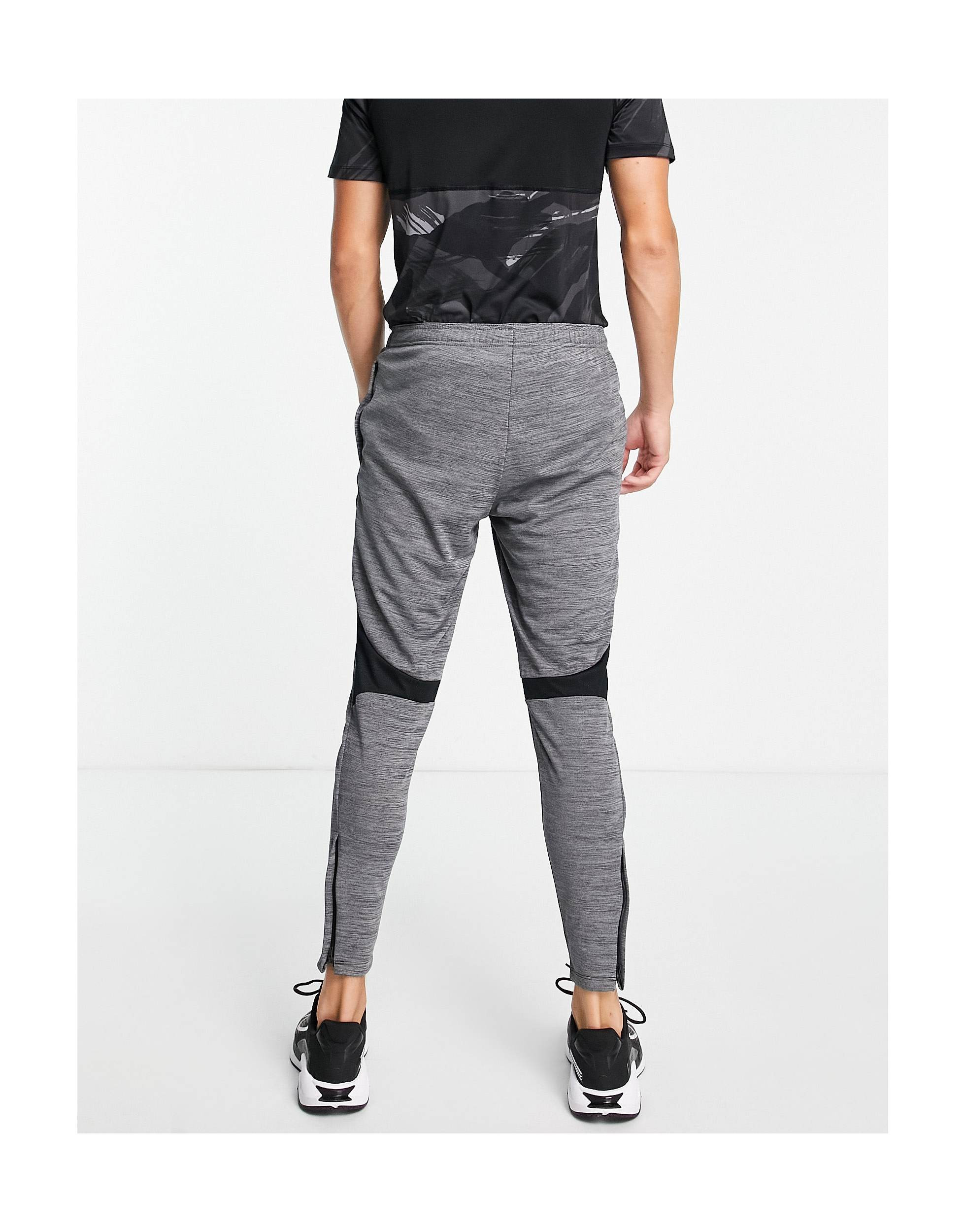 Nike Football Academy Dri FIT knitted joggers in grey marl 202940719 Meet Market