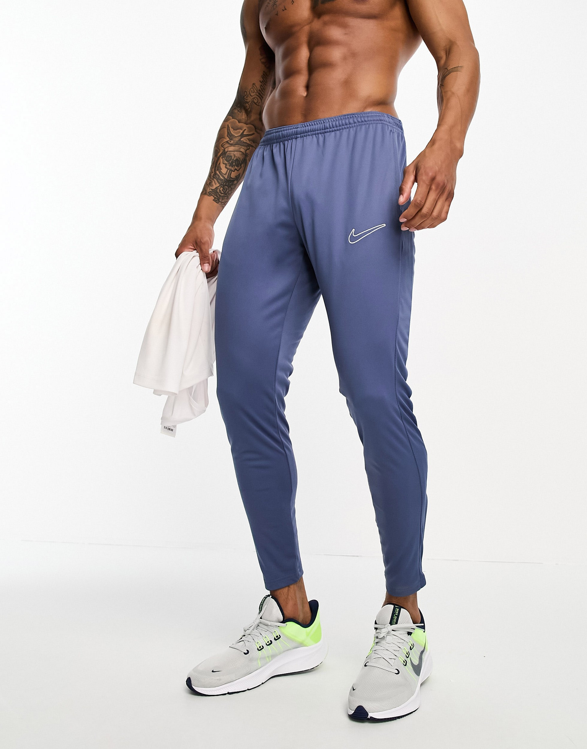 Nike academy track store pants blue