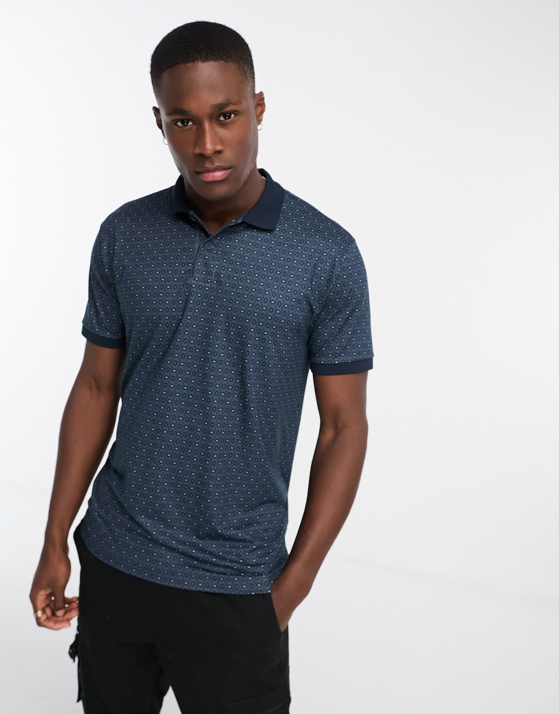 Abercrombie Fitch All over geometric print airknit