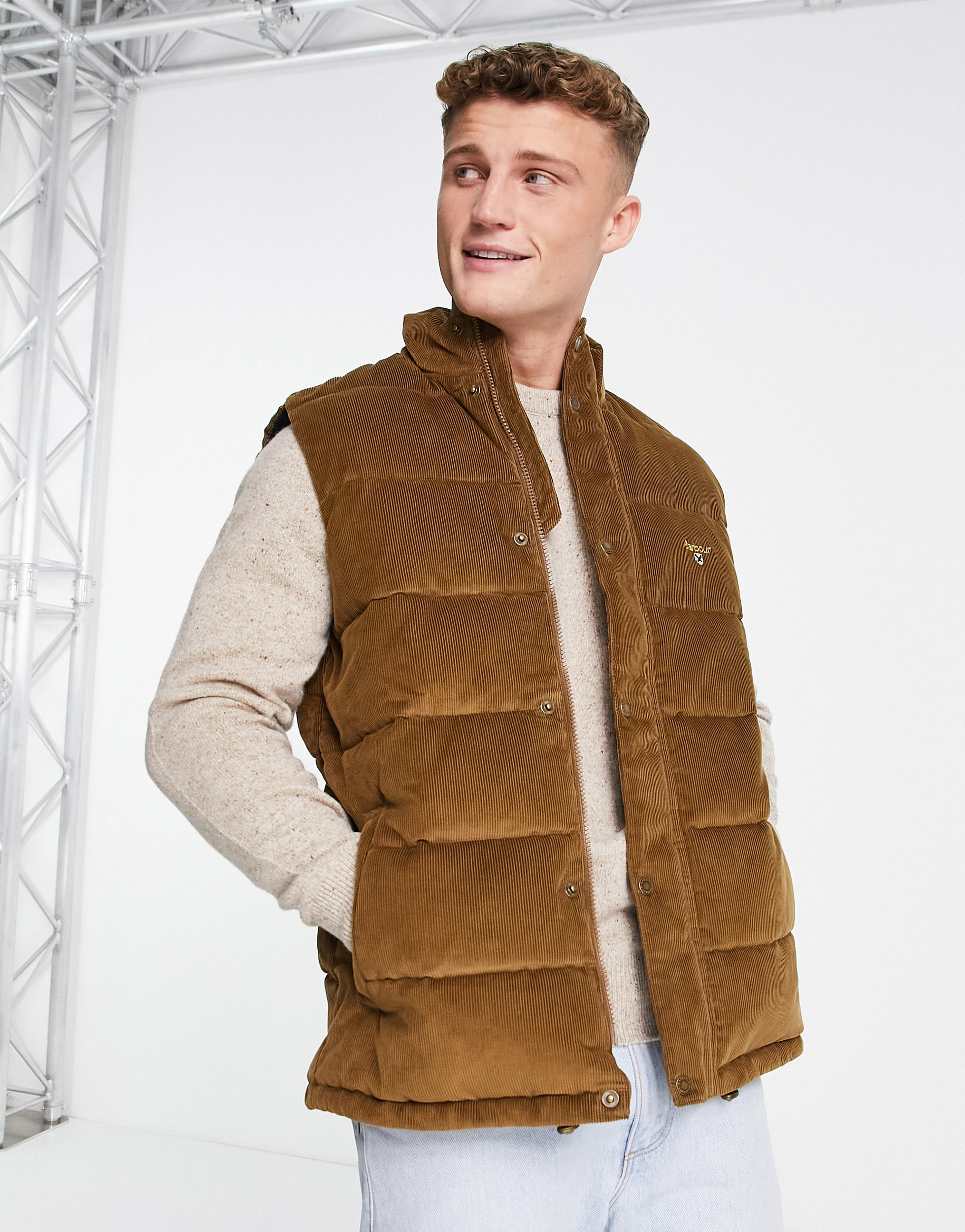 Barbour shop baffle gilet