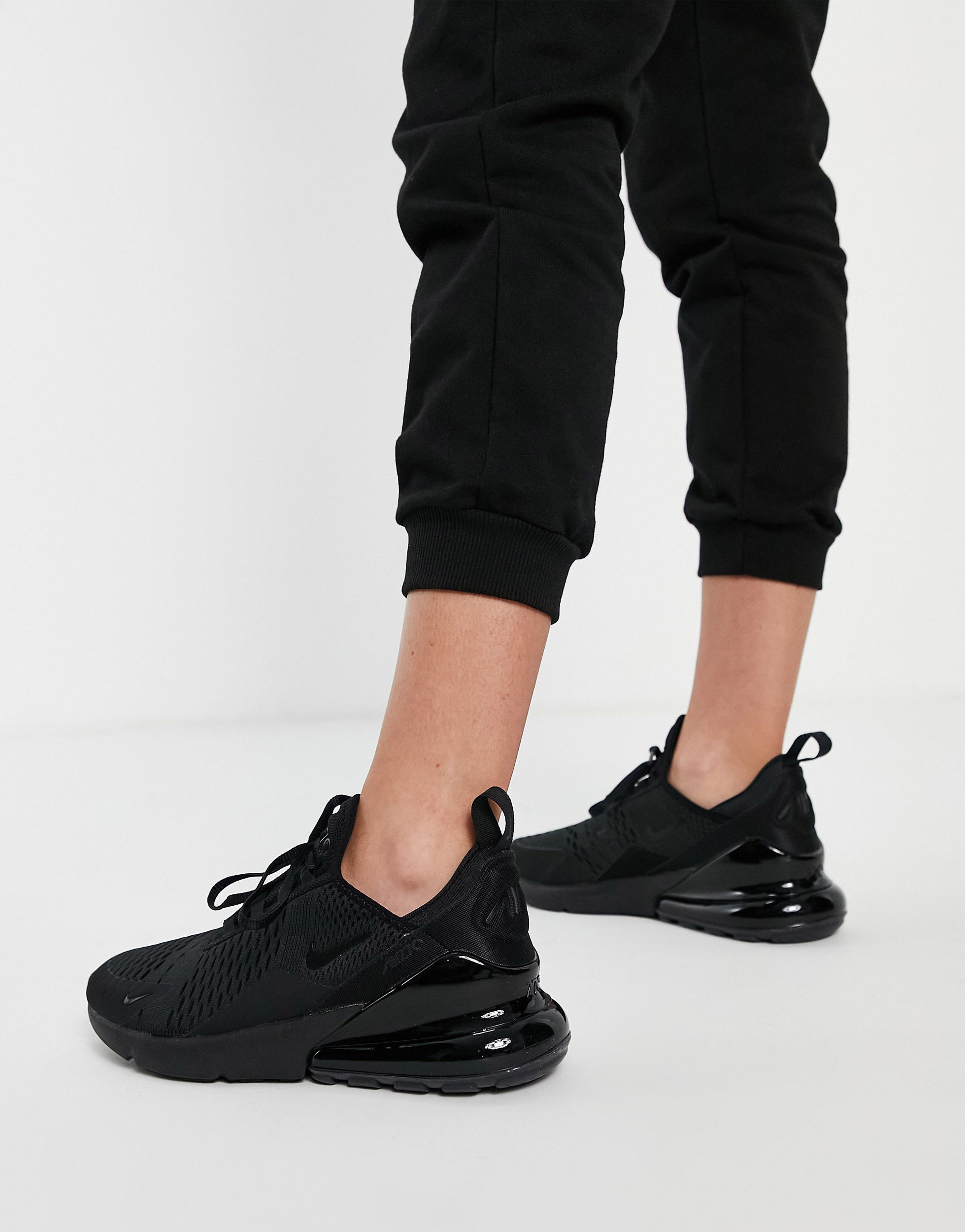 Triple black cheap womens trainers