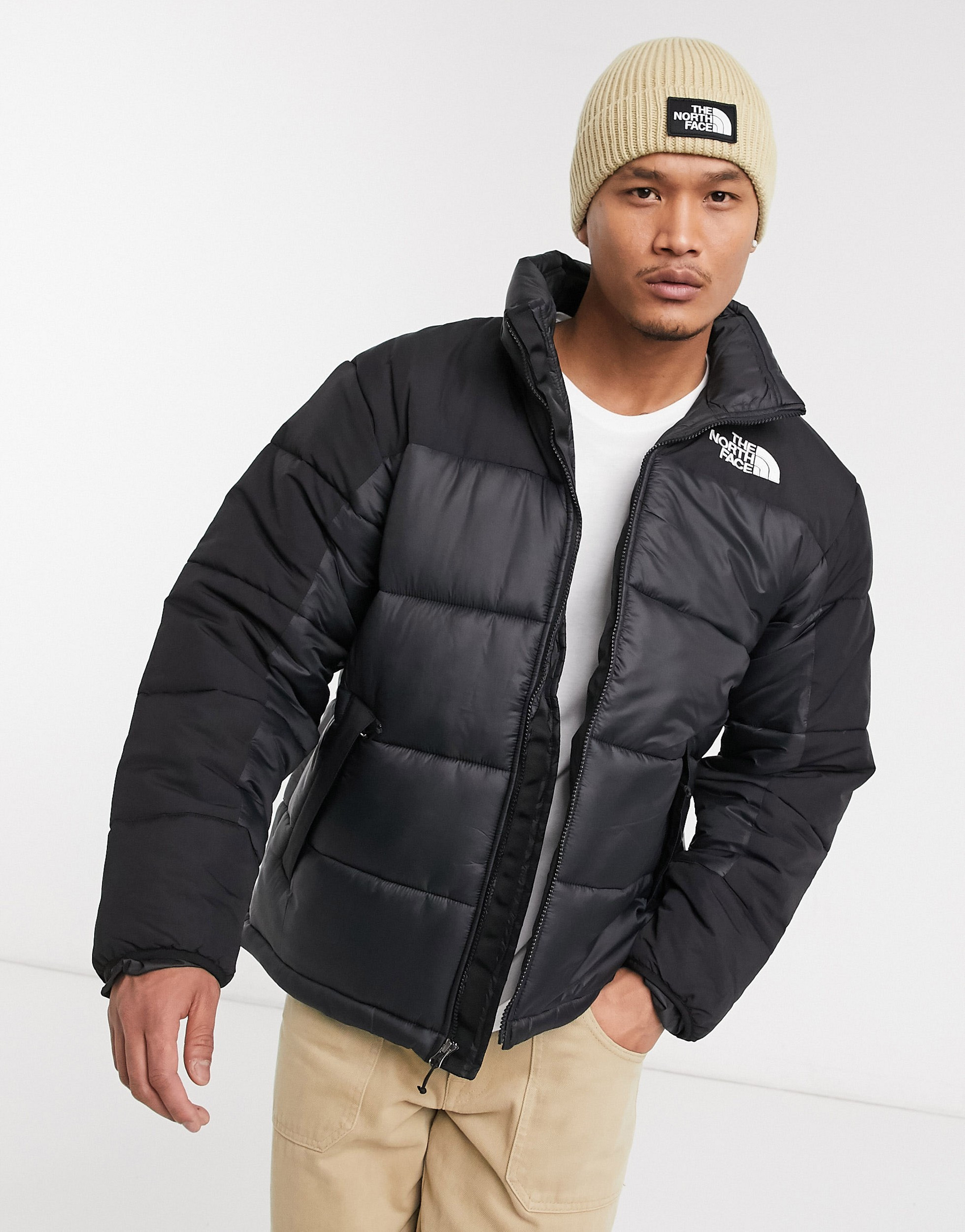 The north face himalayan jacket best sale black