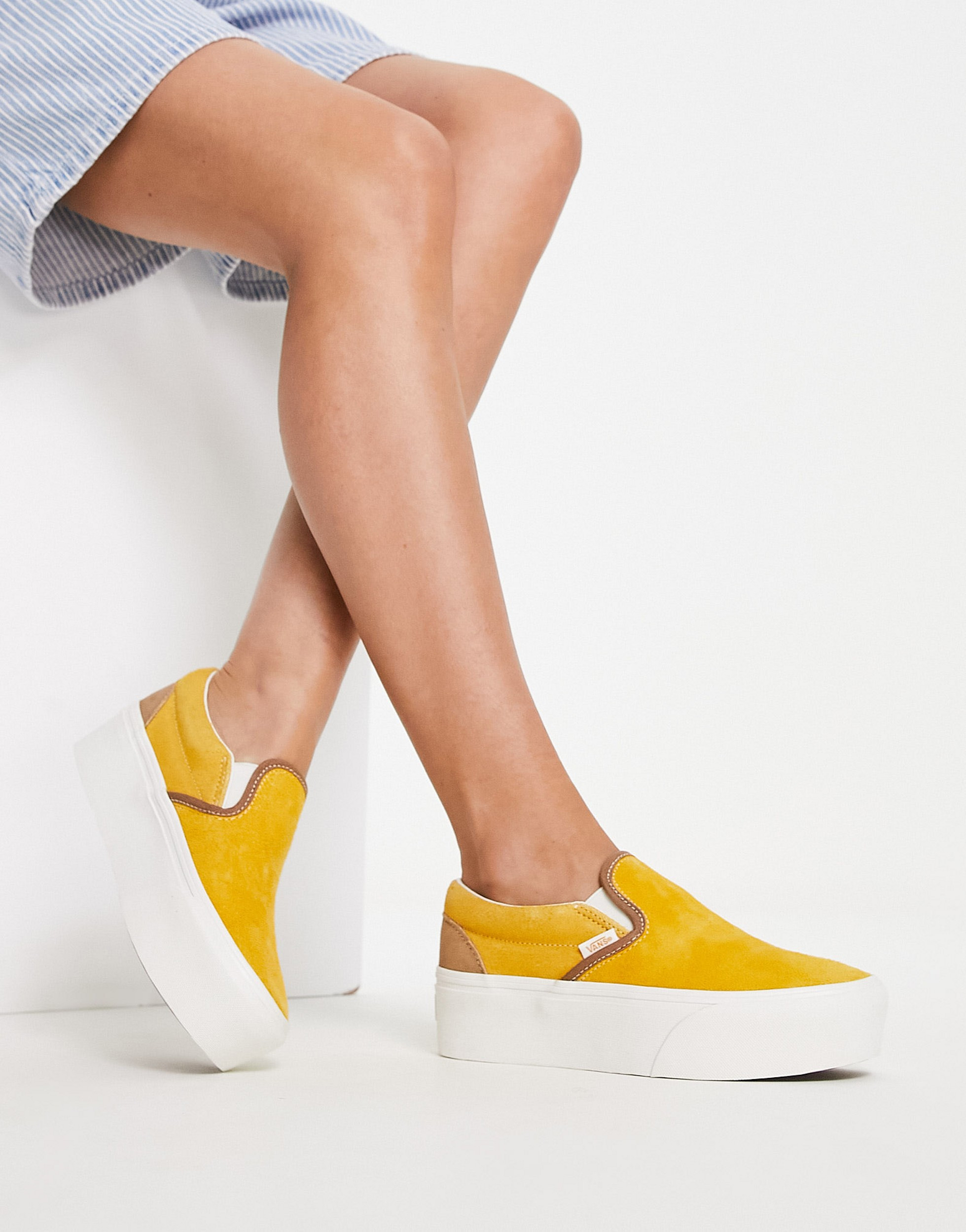 Slip on yellow on sale