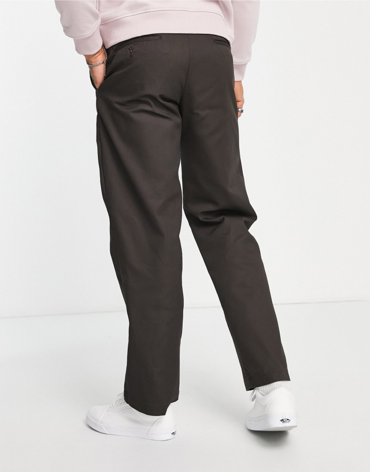 Dickies 874 work trousers in brown straight fit